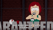 workout exercise GIF by South Park 