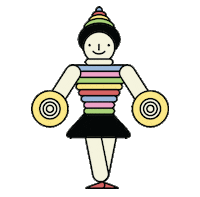 bauhaus Sticker by Mr. Moore