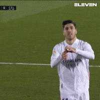 Happy Real Madrid GIF by ElevenSportsBE