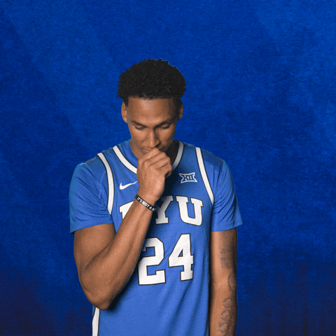Byu Basketball Celebration GIF by BYU Cougars