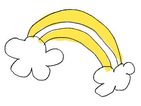 Illustration Rainbow Sticker