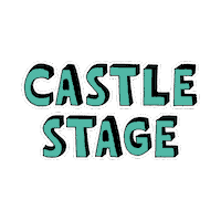 Castle Stage Sticker by Bestival