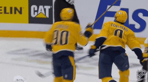 Happy Nashville Predators GIF by NHL
