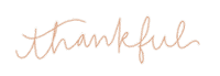 Fall Thanks Sticker