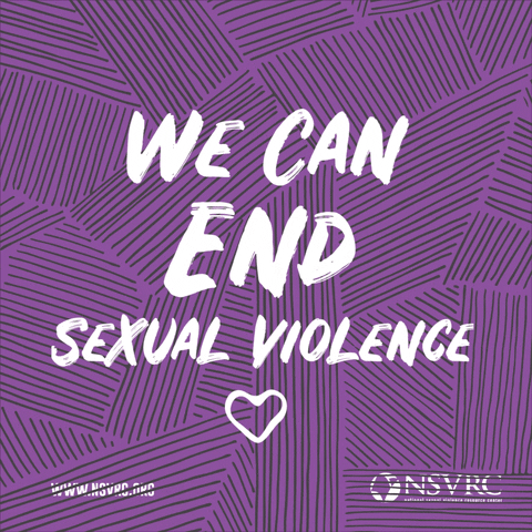Sexual Violence GIF by National Sexual Violence Resource Center