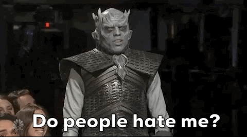 do people hate me GIF by Saturday Night Live