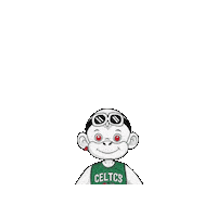 Boston Celtics Sticker by Zhot