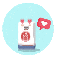 happy in love Sticker