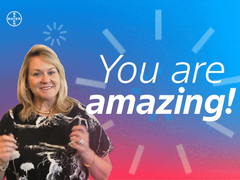 You Are Amazing GIF by Bayer