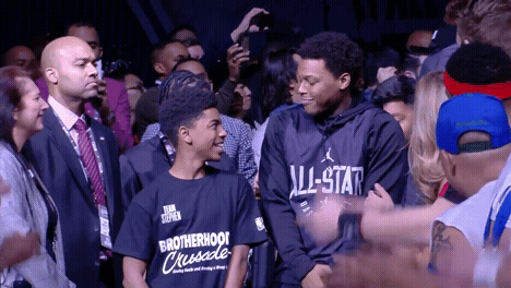 nba all star fans GIF by NBA