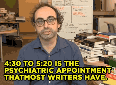 day in the life writing GIF by WNYC