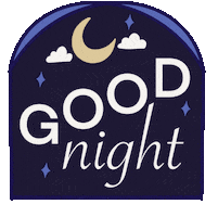 Sleepy Good Night Sticker by Demic