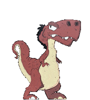 Jurassic Park Dinosaur Sticker