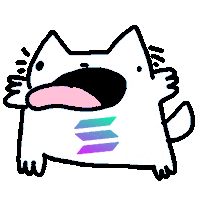 Cat Wtf Sticker by sillynub
