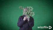 Wizzflix_ green surprise good job leaves GIF