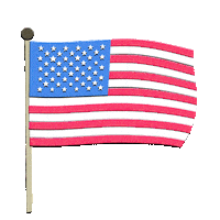 4Th Of July Usa Sticker by chris timmons