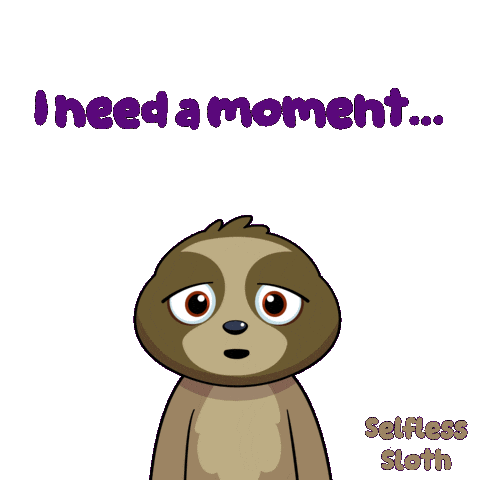 Sloth Sticker by VeeFriends