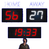 27 Away Sticker