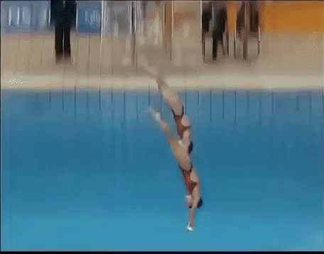 sport diving GIF