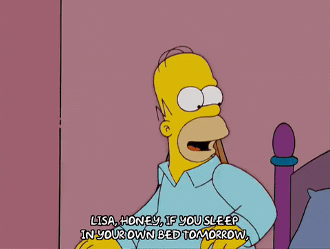scared homer simpson GIF
