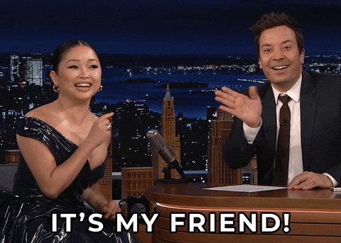 Friends Lanacondor GIF by The Tonight Show Starring Jimmy Fallon