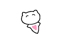 yamagoyanoneko cat かわいい ねこ clione Sticker
