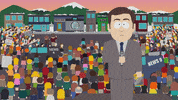 news crowd GIF by South Park 