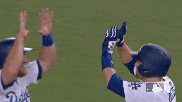 dozier hug GIF by MLB