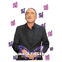 Antena 3 Si Sticker by Mask Singer A3