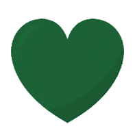 mollymalones-tr love heart green irish Sticker