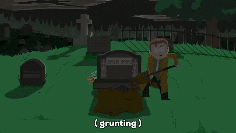 storm digging GIF by South Park 