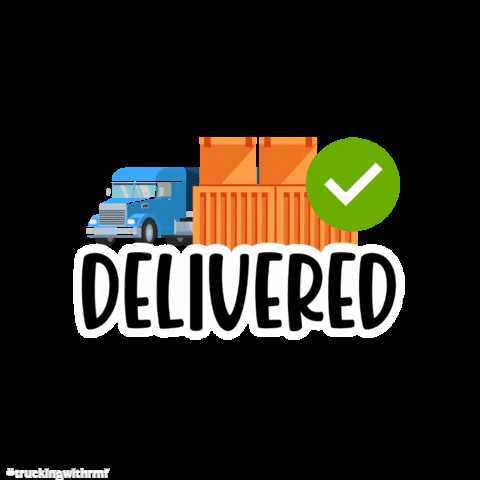 truckingwithrmf delivery truck trucks trucker GIF