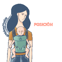 Mom Mama Sticker by Nidos Y Nudos