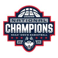 Mens Basketball Logo Sticker by UConn Huskies