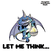 Flying Think About It Sticker by VeeFriends