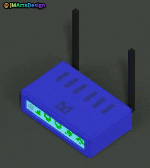 JMArtsDesign giphygifmaker modem GIF