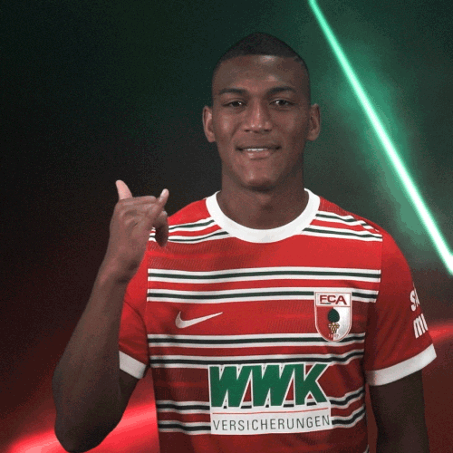 Football Hang Loose GIF by FC Augsburg 1907