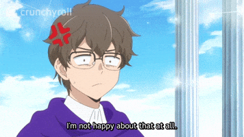 Not Happy About That at All