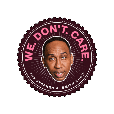 Get Serious Stephen A Smith Sticker by SiriusXM