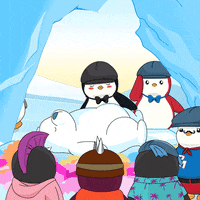 Bear Penguin GIF by Pudgy Penguins