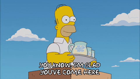 Happy Season 20 GIF by The Simpsons