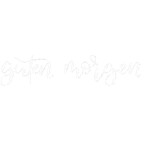 Good Morning Guten Morgen Sticker