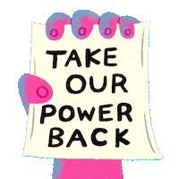 Joe Biden Power Sticker by Creative Courage