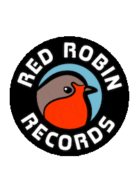 redrobinrecords coffee red robin redrobin red robin records Sticker