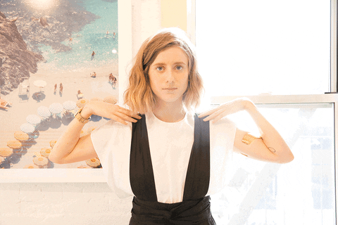 catching breath desk GIF