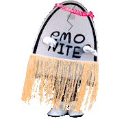 hawaii hula Sticker by Emo Nite