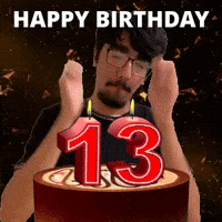 Happy 13th Birthday