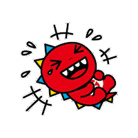 赤 Smile Sticker by GAORA