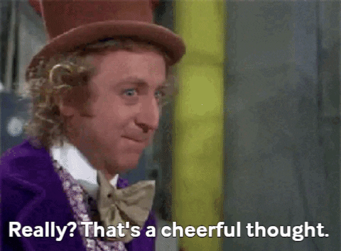 amariesilver giphygifmaker willy wonka cheerful thought GIF