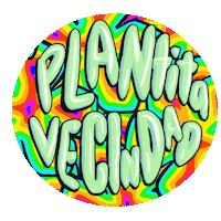Vecindad Plantita Sticker